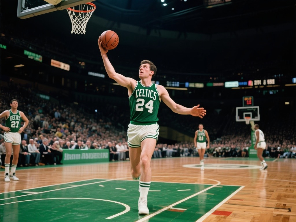 1973年今日,哈夫利切克季后赛单场24球刷新历史新高 在篮球历史的长河中,总有一些瞬间让人铭记