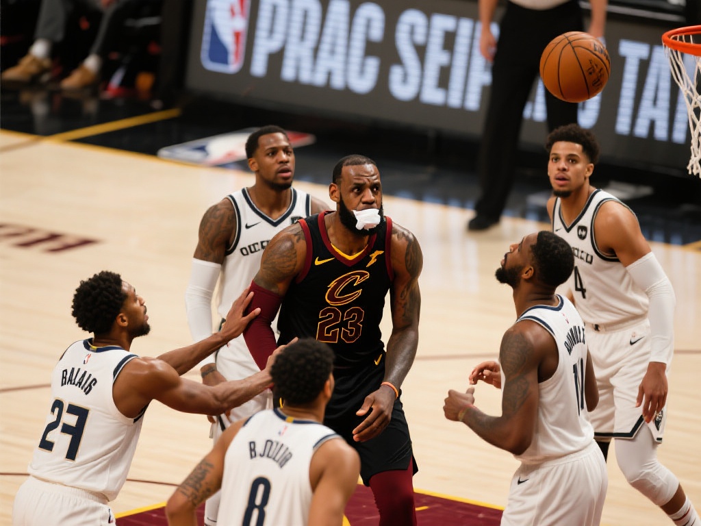 病战表现如何影响比赛节奏
尽管詹姆斯带